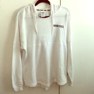 PINK pullover hoodie